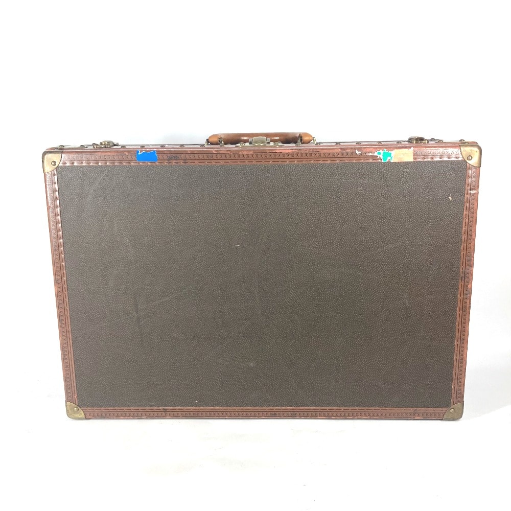 ルイヴィトン LOUIS VUITTON アルゼール65 BOX インテリア 旅行バッグ ボックス カバン アタッシュケース ハンドバッグ トランク トランク レザー ブラウン