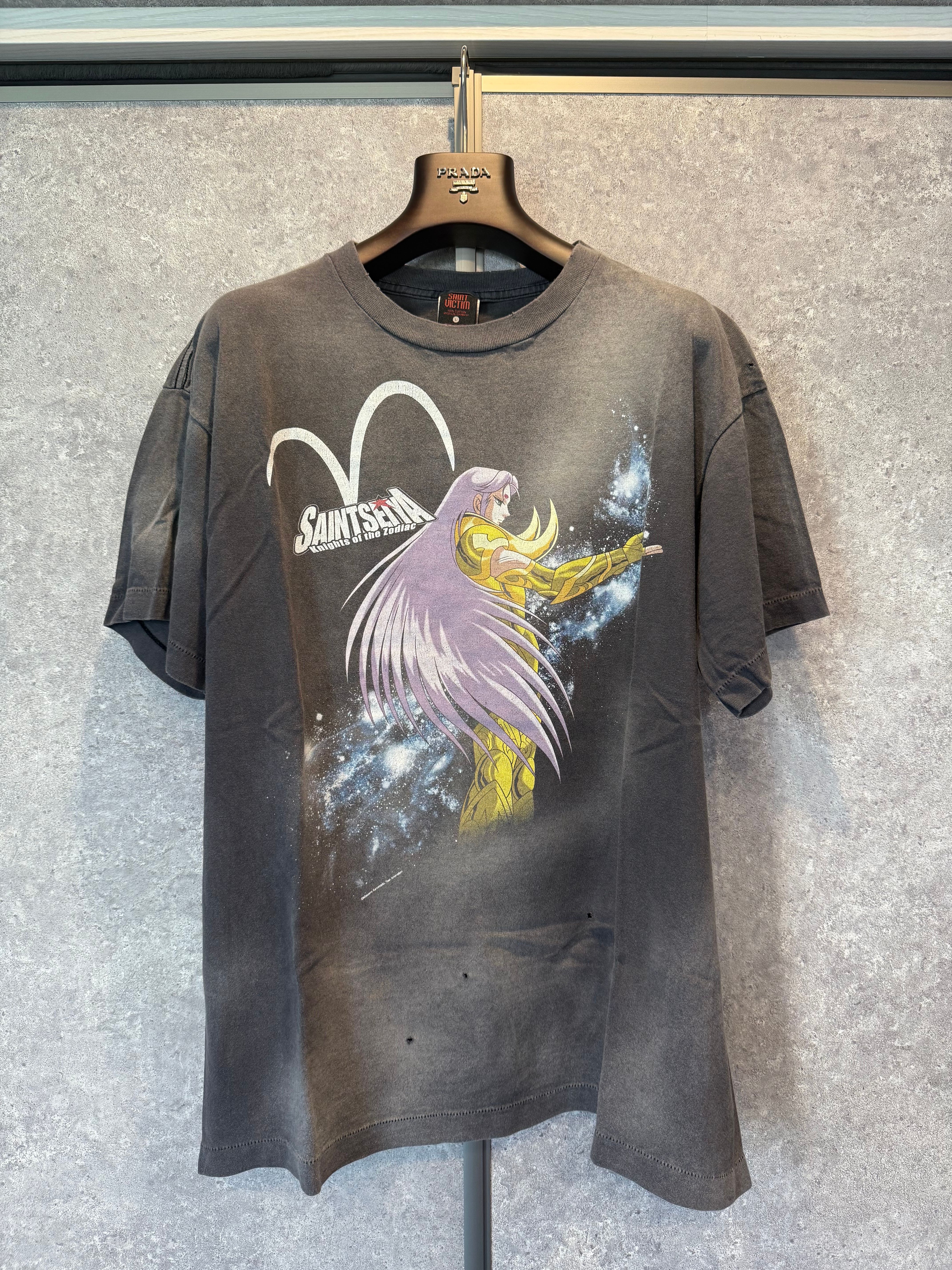 Saint Mxxxxxx x Knights Of The Zodiac SS_SS Tee_Mu "Black"