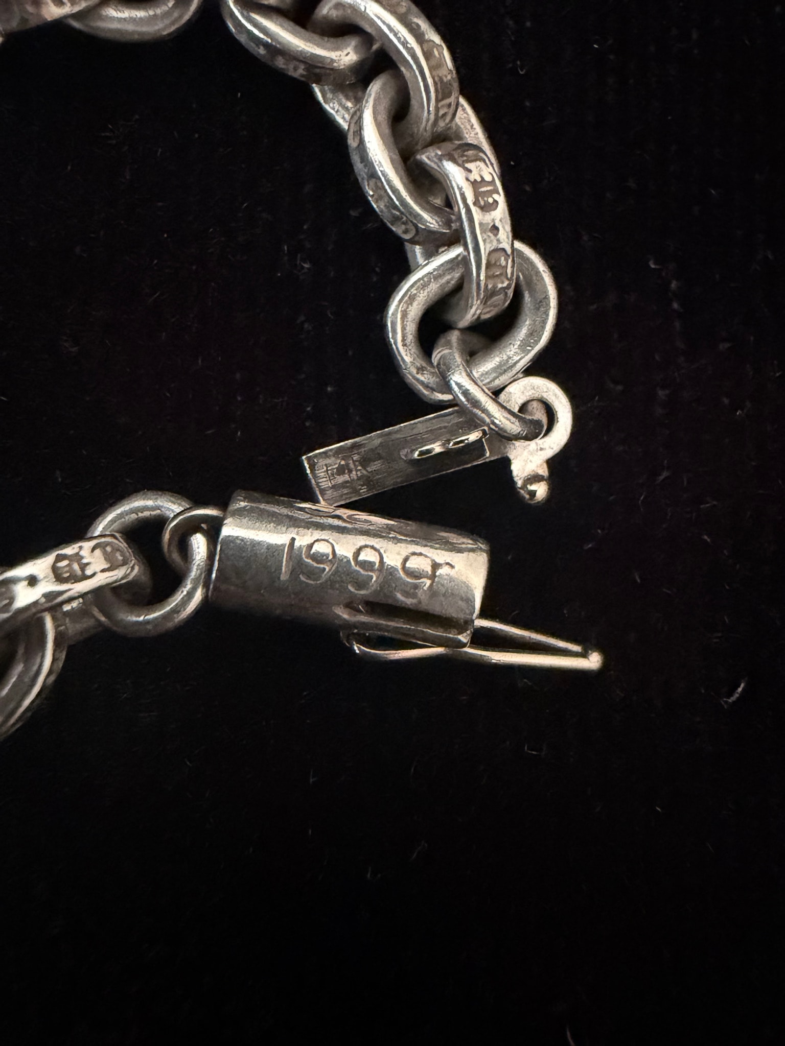 Chrome Hearts Paper Chain Necklace "Silver"