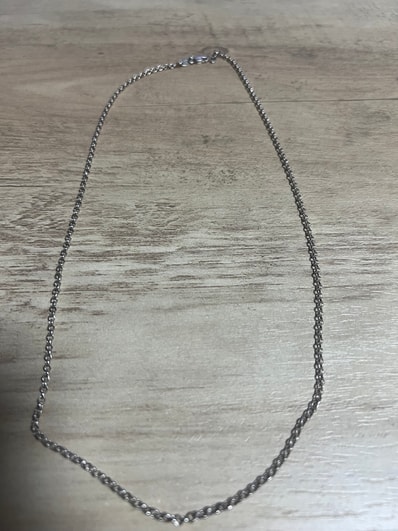 Chrome Hearts Roll Chain Necklace "Silver"