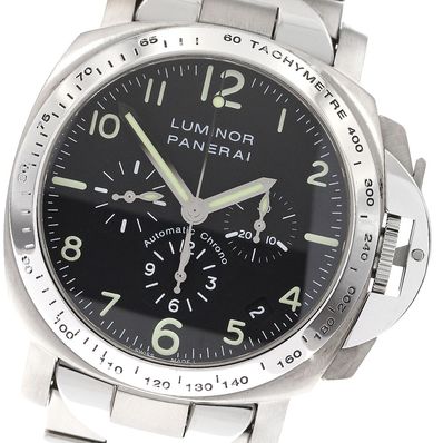 ☆良品 パネライ ルミノール クロノグラフ PAM00072 メンズ 【中古】