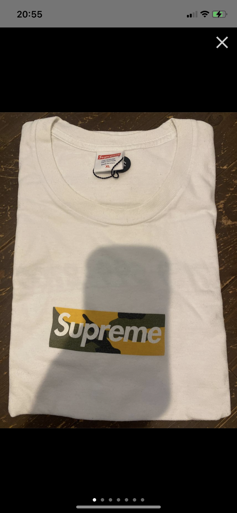 Supreme Brooklyn Box Logo Tee "White"