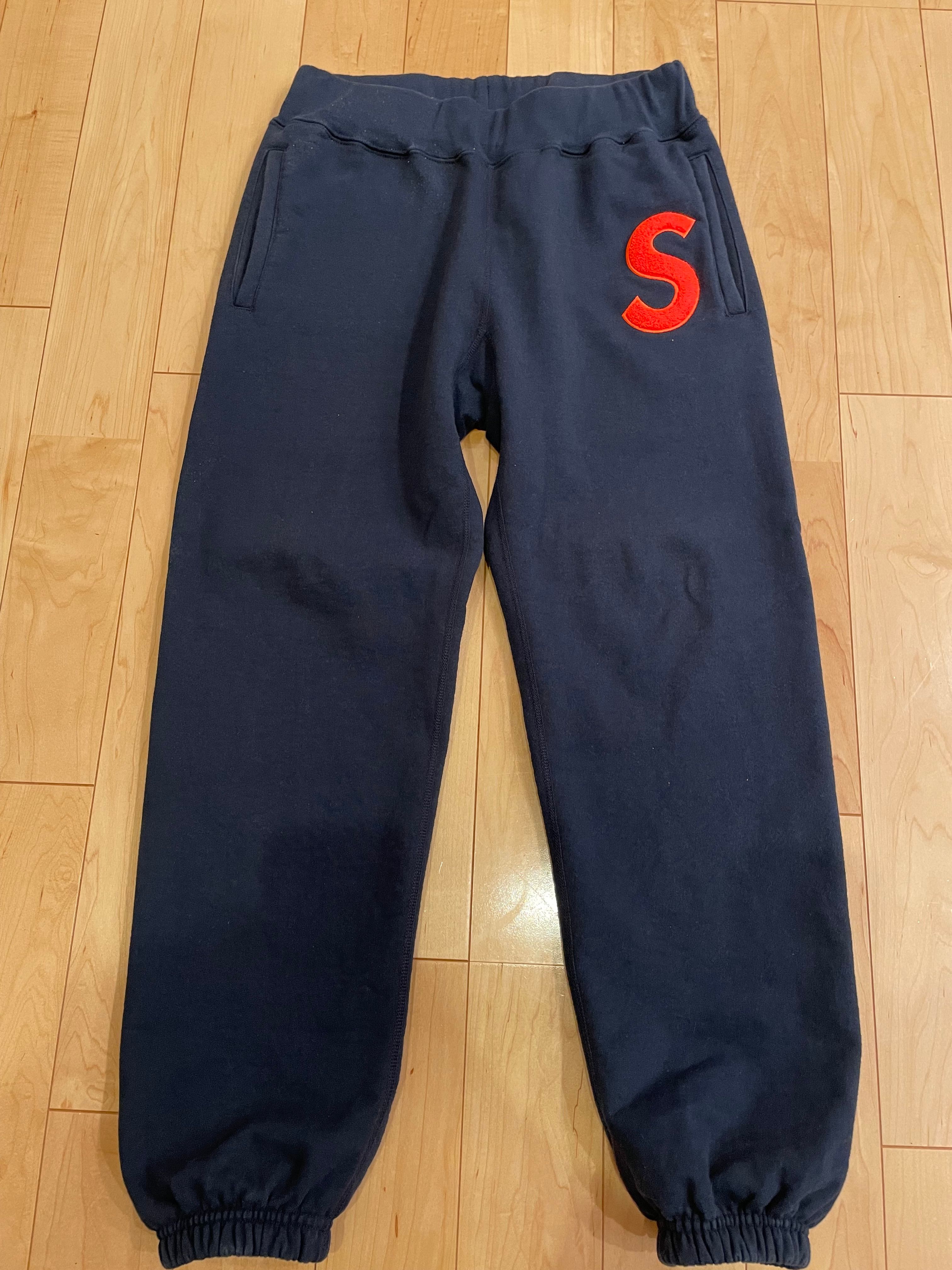 Supreme S Logo Sweatpant "Navy" (19FW)