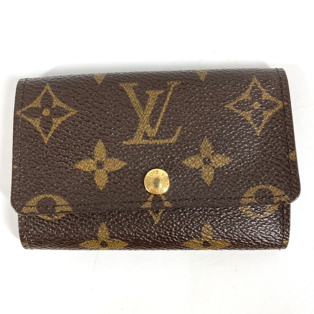ルイヴィトン LOUIS VUITTON ミュルティクレ6 ミュルティクレ 6 M62630 モノグラム 6連 キーケース 鍵入れ 6P フック キーケース モノグラムキャンバス ブラウン