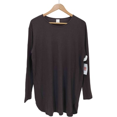 レーヨン混 L/S コットンTシャツ【1143062321764】