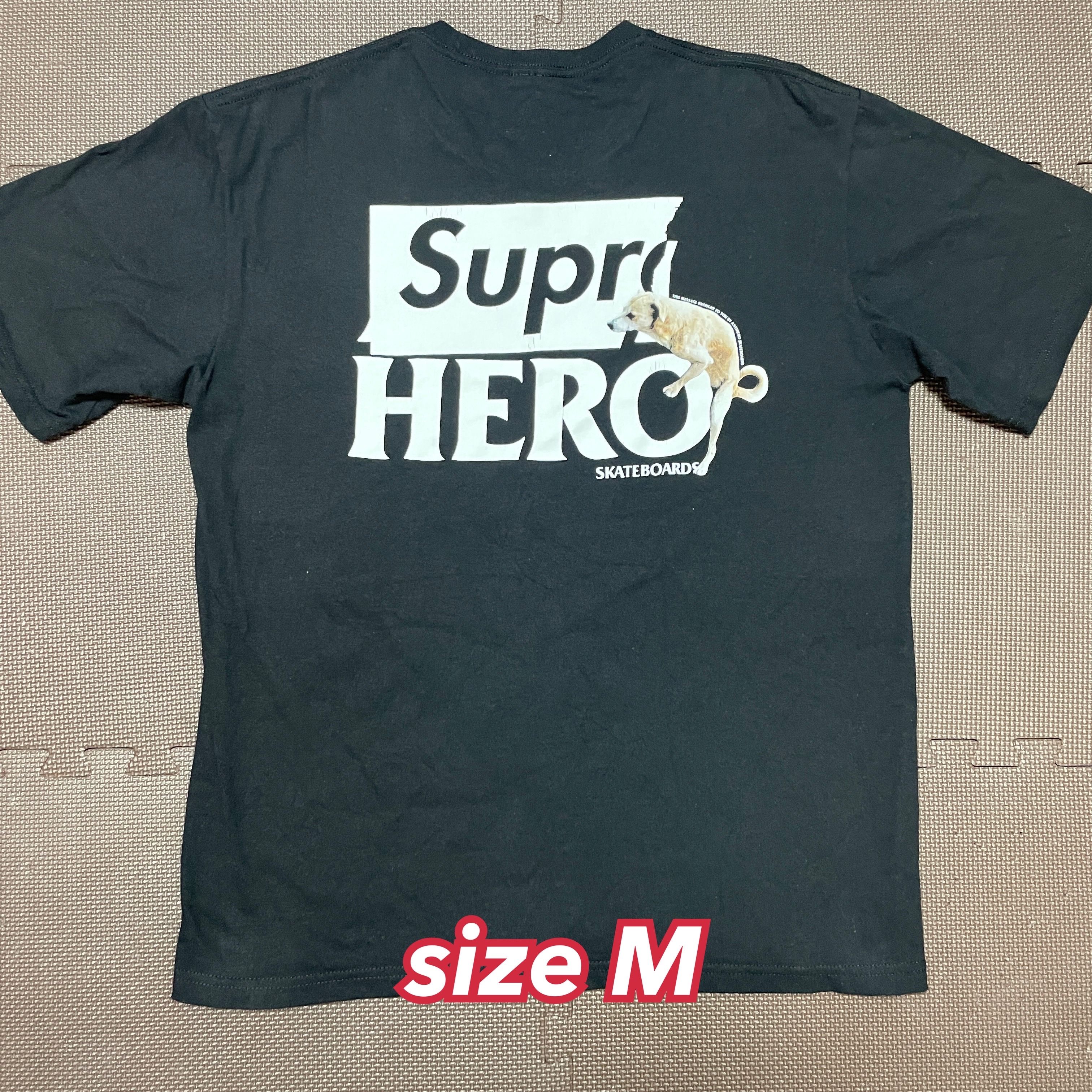 Supreme / ANTIHERO Dog Tee "Black"