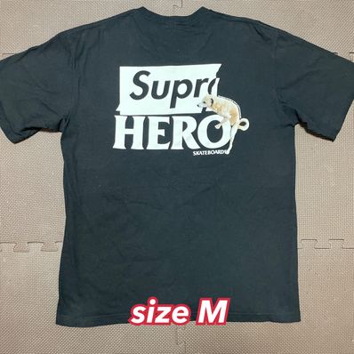 Supreme / ANTIHERO Dog Tee "Black"