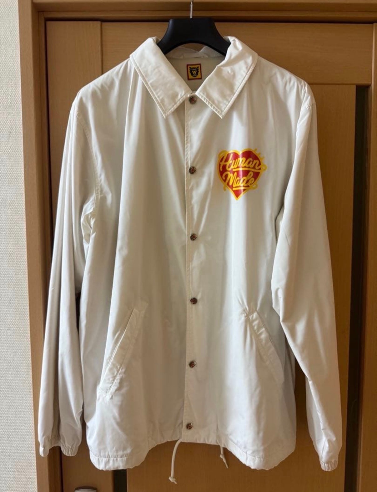 HUMAN MADE Coach Jacket "White"