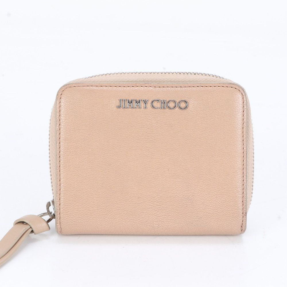 ■美品 ジミーチュウ レジーナ コインケース カード ベージュ