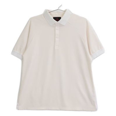 ブリーフィング BRG241M18 アイボリー CE MS LOGO TAPE POLO RELAXED FIT M
