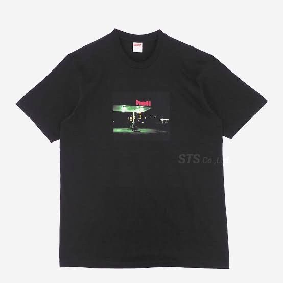 シュプリーム ヘル Tシャツ "ブラック"