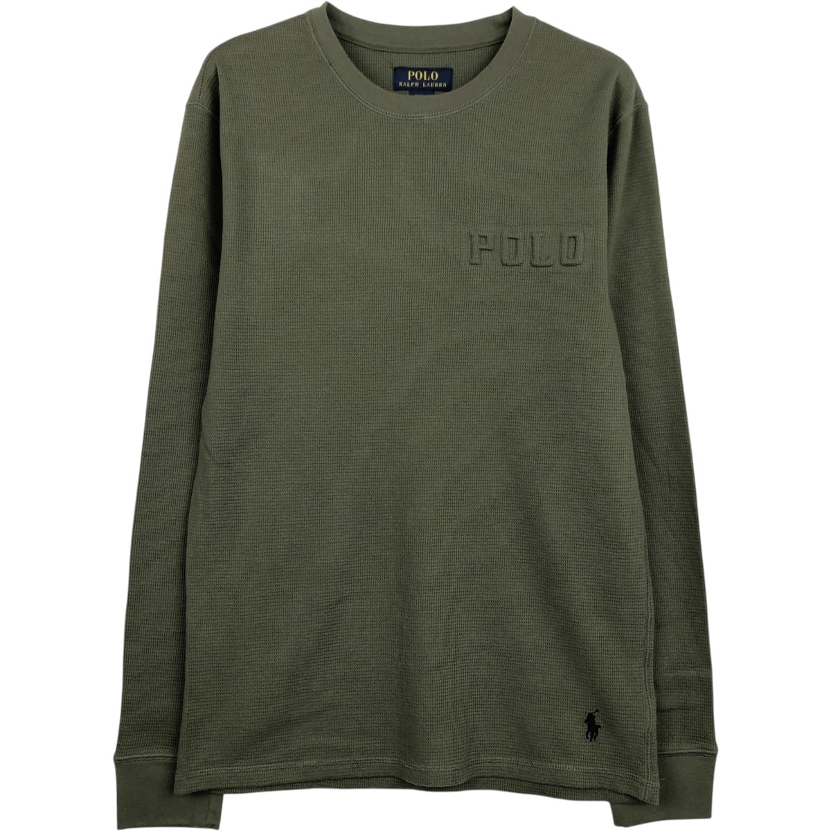 古着 ラルフローレン Ralph Lauren POLO RALPH LAUREN サーマルロンT ワッフル メンズM相当/eaa669415