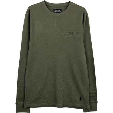 古着 ラルフローレン Ralph Lauren POLO RALPH LAUREN サーマルロンT ワッフル メンズM相当/eaa669415