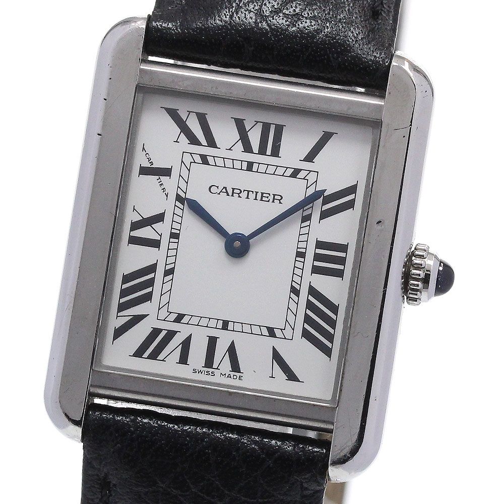 カルティエ タンクソロ SM  WSTA0030 レディース 【中古】