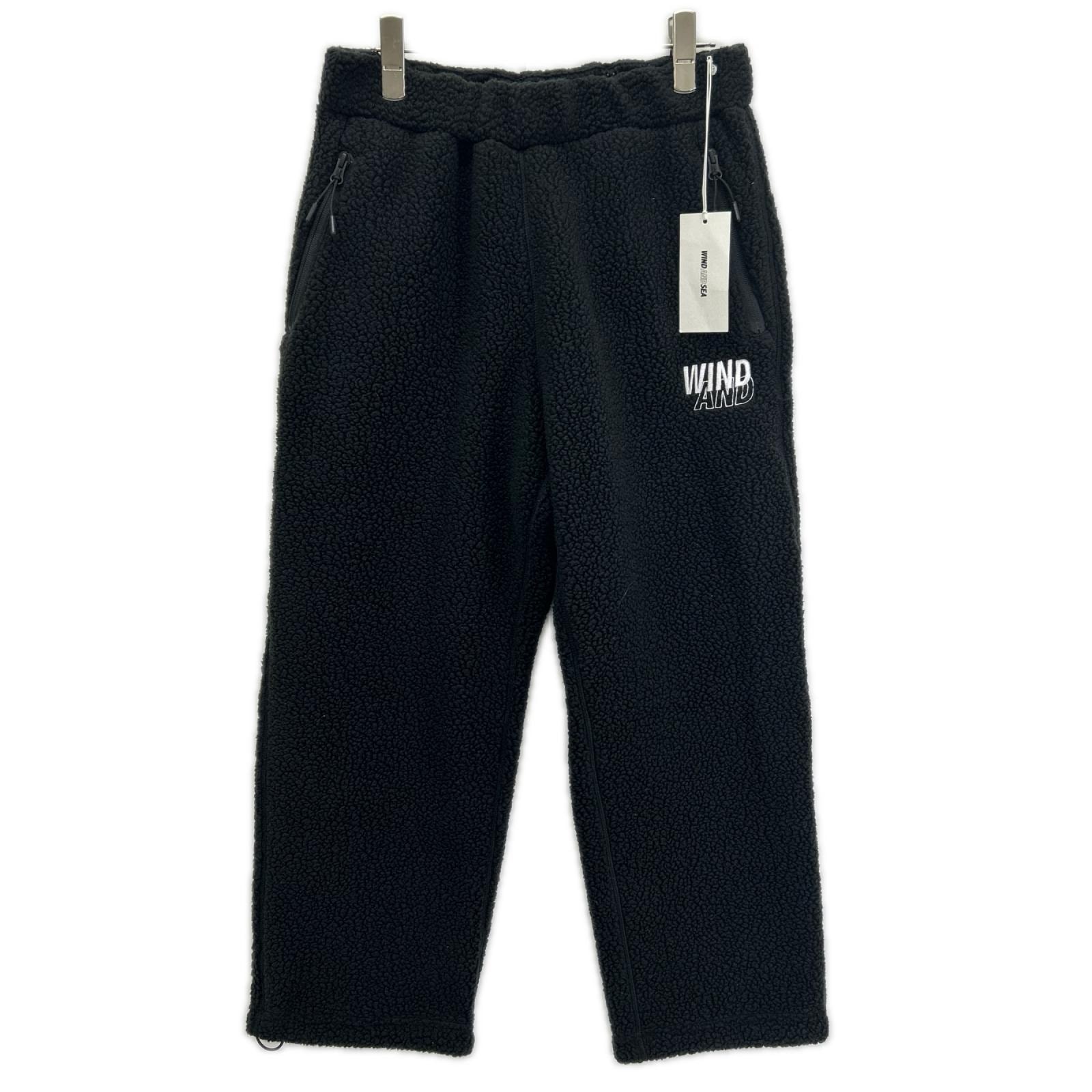 ウィンダンシ― WDS-C-PRT-26-Q2-PT-01 ブラック POLARTEC Thermal Boa Fleece Pants S
