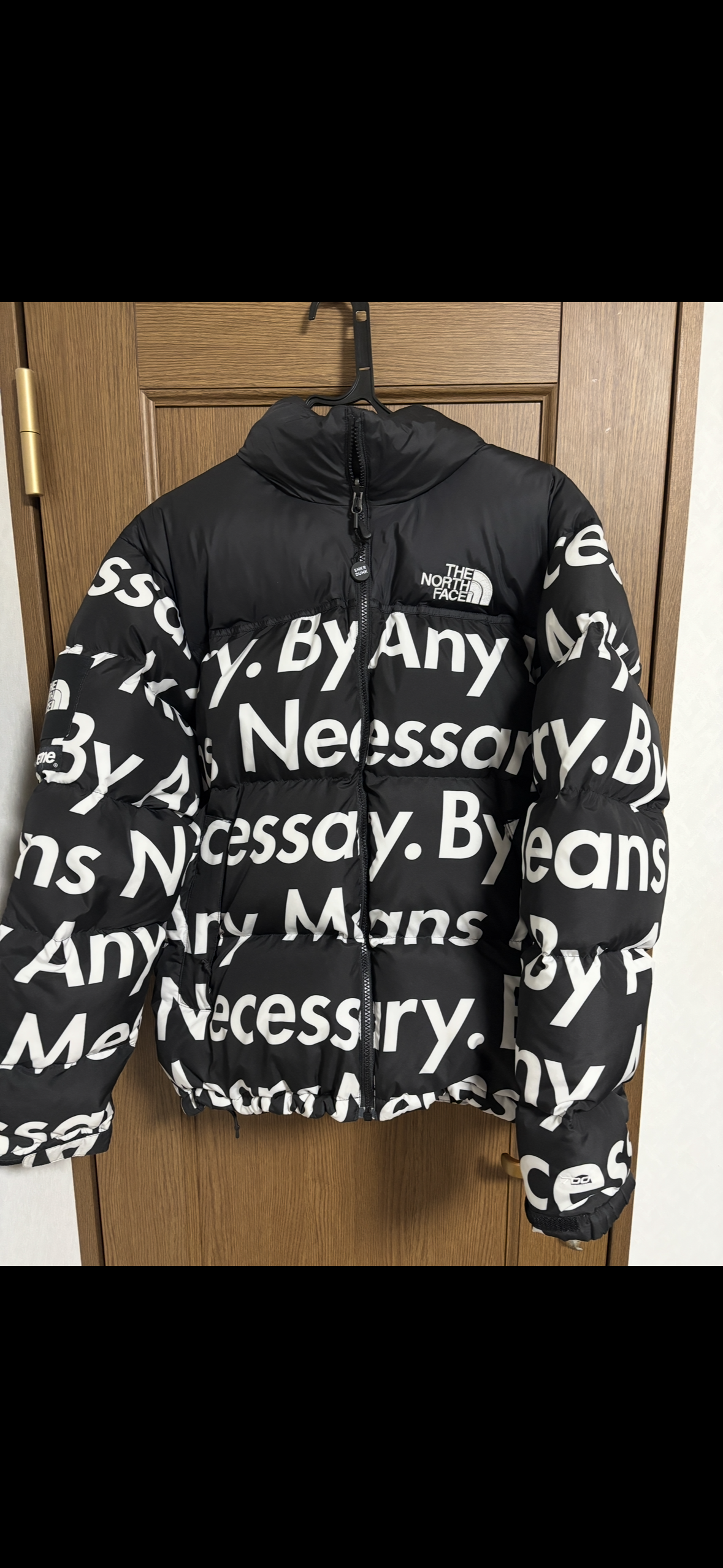 Supreme x The North Face By Any Means Nuptse Jacket "Black"