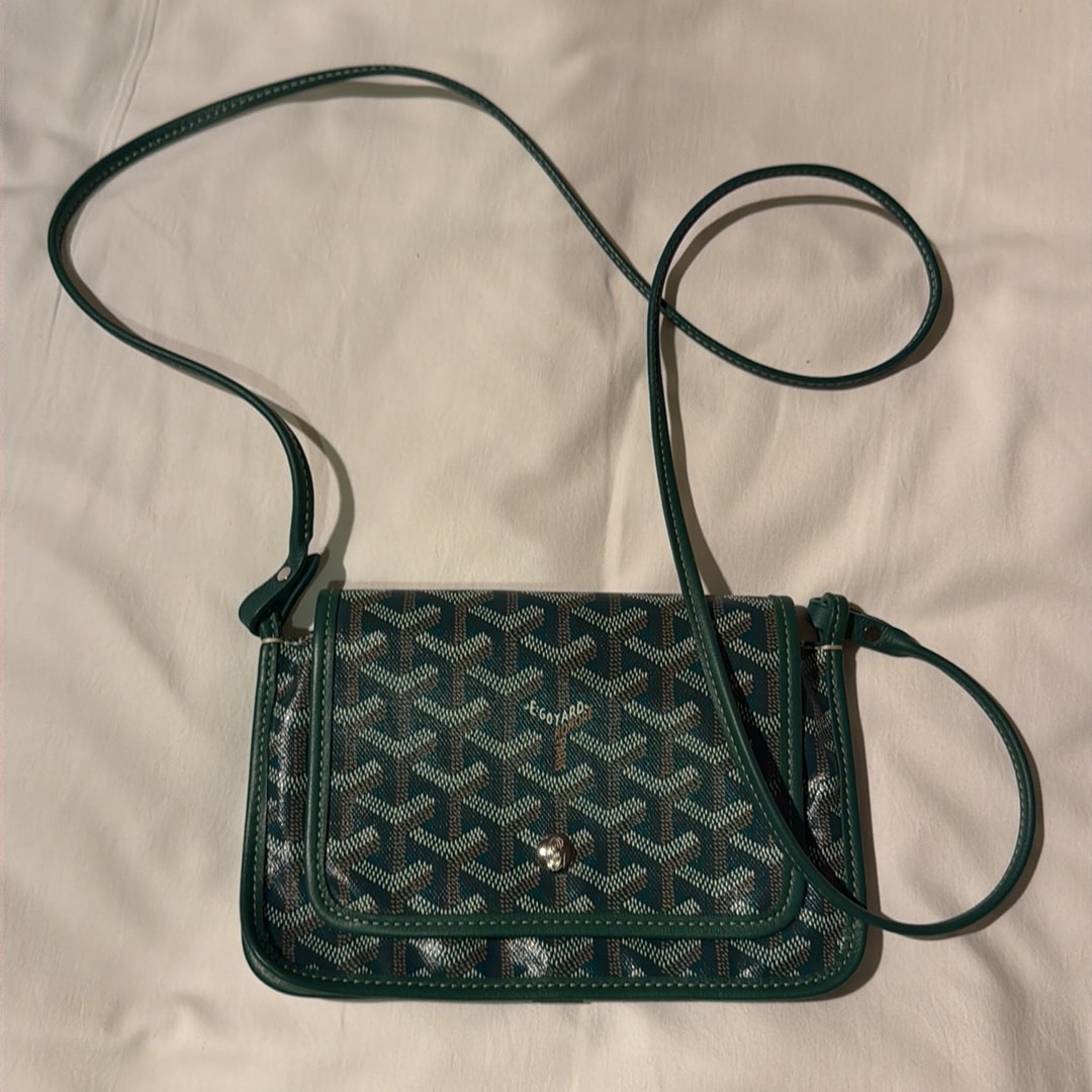 Goyard Plumet Pocket Wallet "Green"