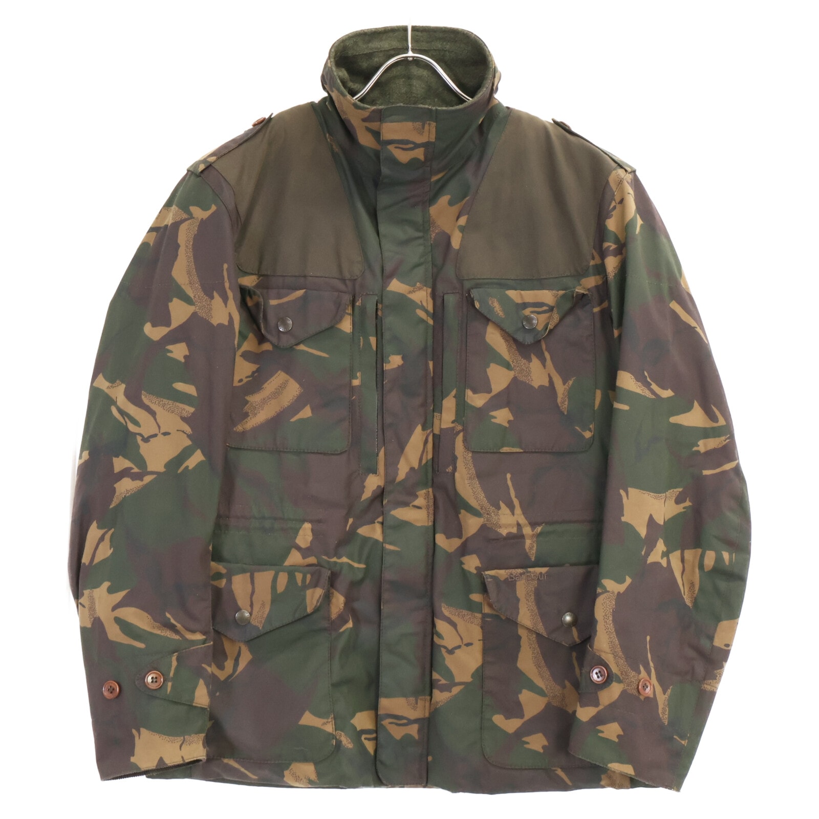 バブアー 【The Beacon Heritage Range limited by TO KI TO】1202302 カモフラ CAMO SAPPER ライナー付き オイルドフィールドジャケット S