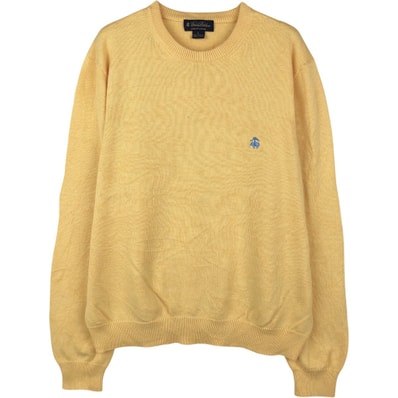 古着 ブルックスブラザーズ Brooks Brothers コットンニットセーター メンズL相当/eaa654186