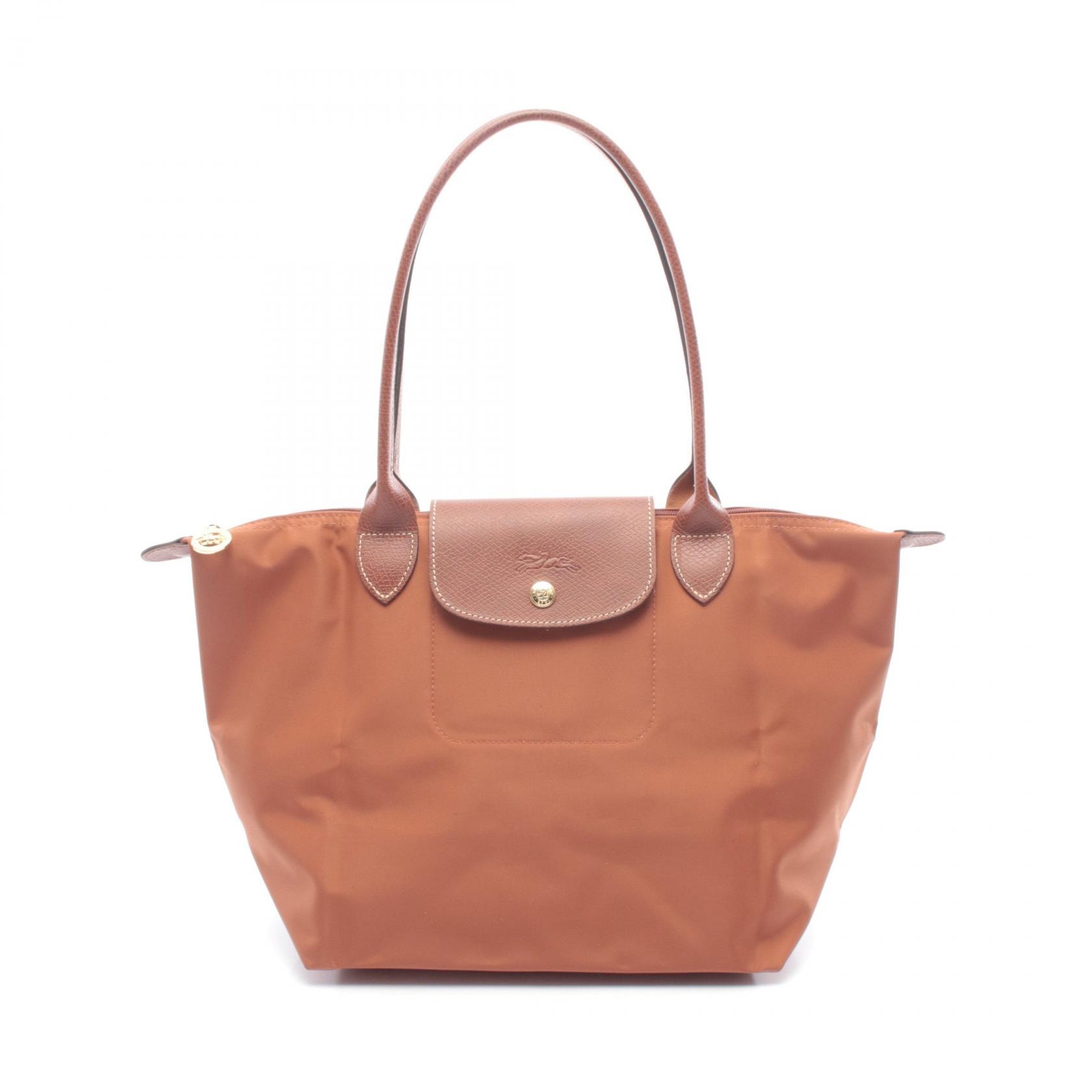 ロンシャン Longchamp ル プリアージュ オリジナル M トートバッグ バッグ キャンバス レザー レディース ブラウン系 L2605089504 【新品】