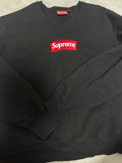 Supreme Box Logo Crewneck "Black" (22FW)