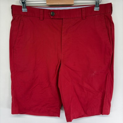 古着 ブルックスブラザーズ Brooks Brothers パンツ チノ ハーフパンツ ショート ショーツ ジッパーフライ w34 レッド系 メンズ