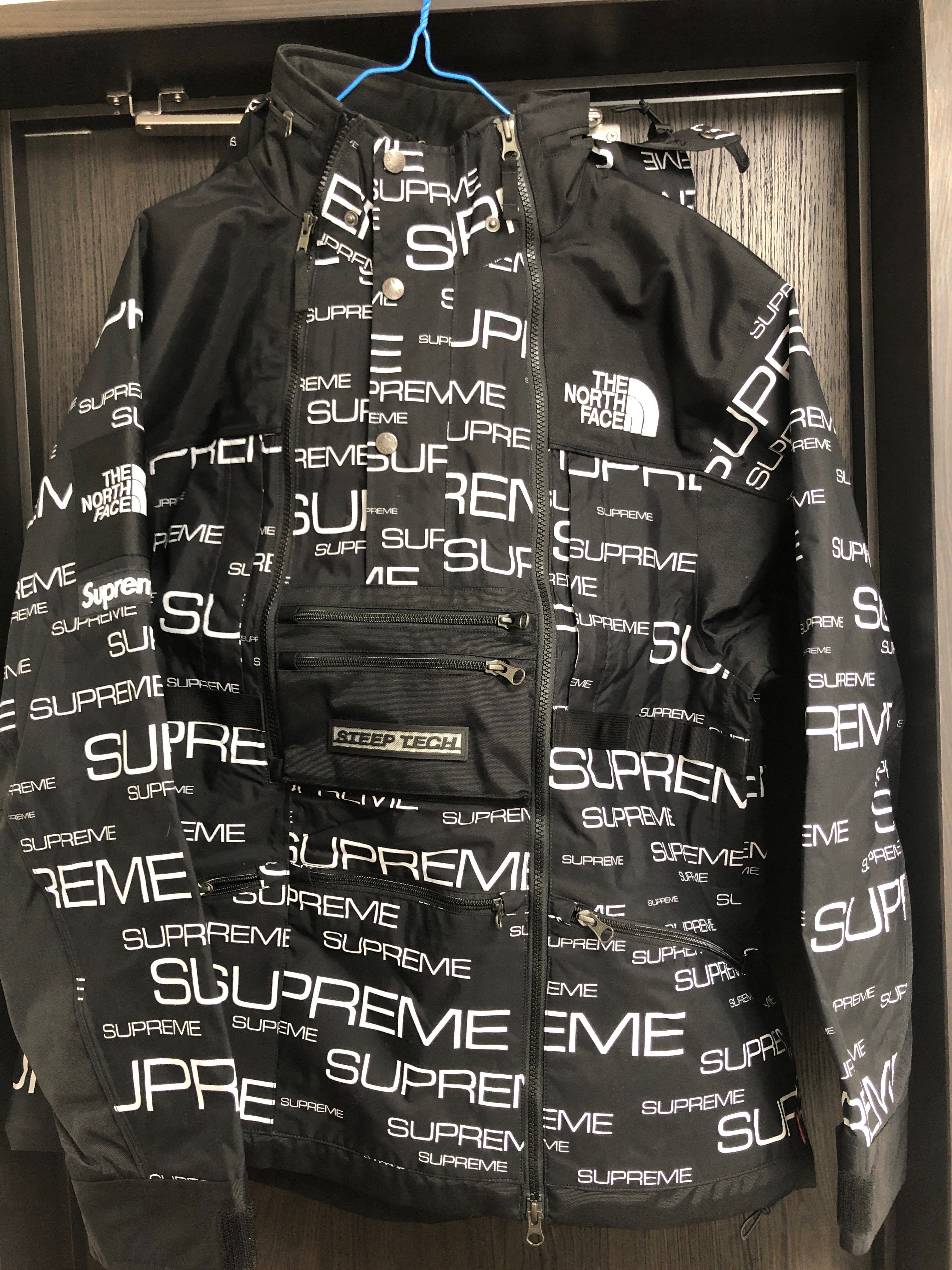 Supreme x The North Face Steep Tech Apogee Jacket "Black"