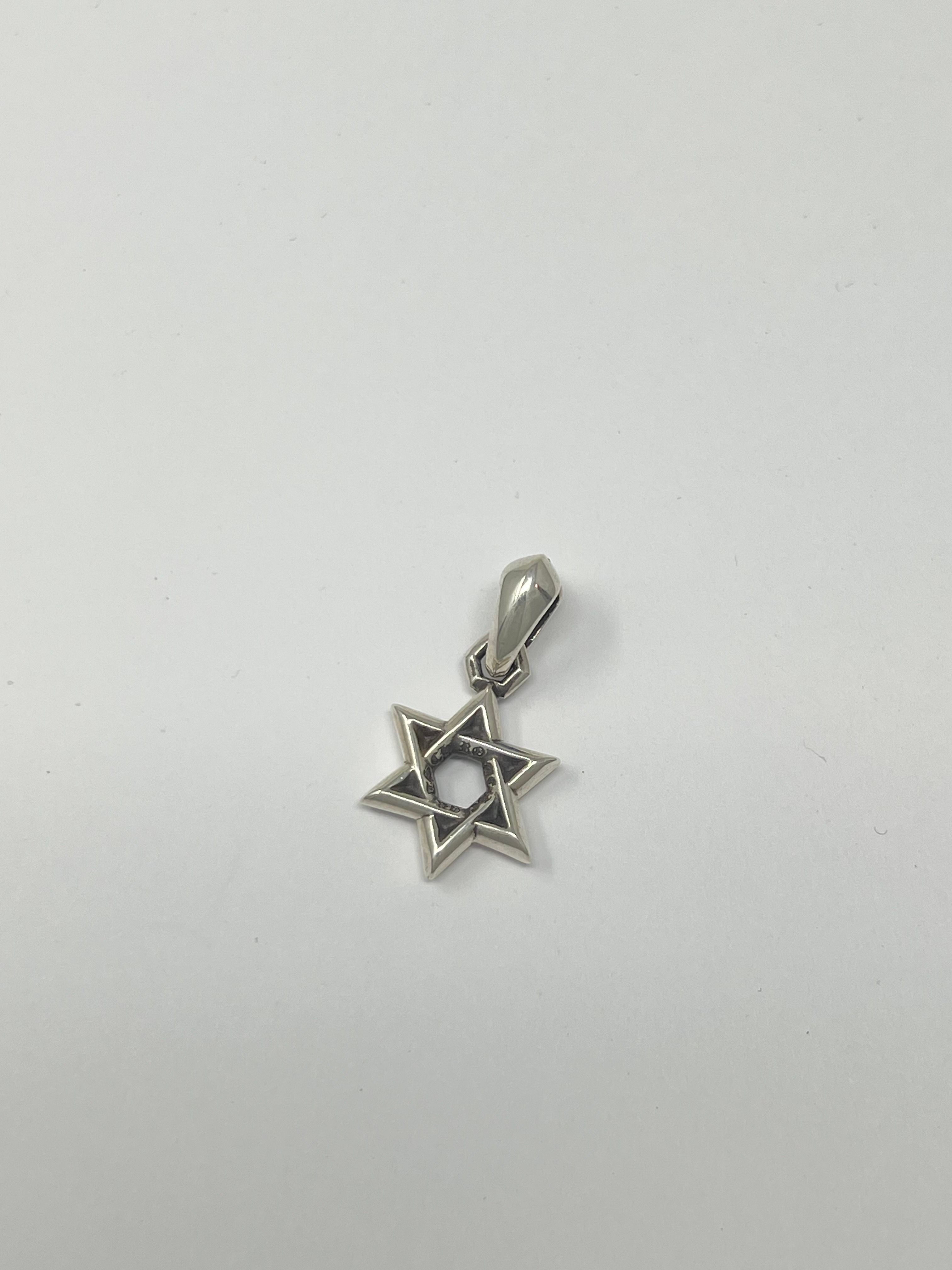 Chrome Hearts Star of David Charm "Silver"