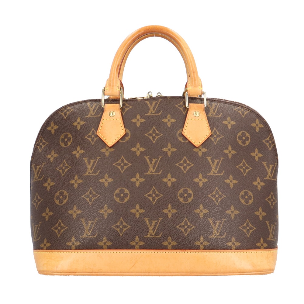 ルイヴィトン アルマPM モノグラム ハンドバッグ モノグラムキャンバス M51130 ブラウン レディース LOUIS VUITTON  中古