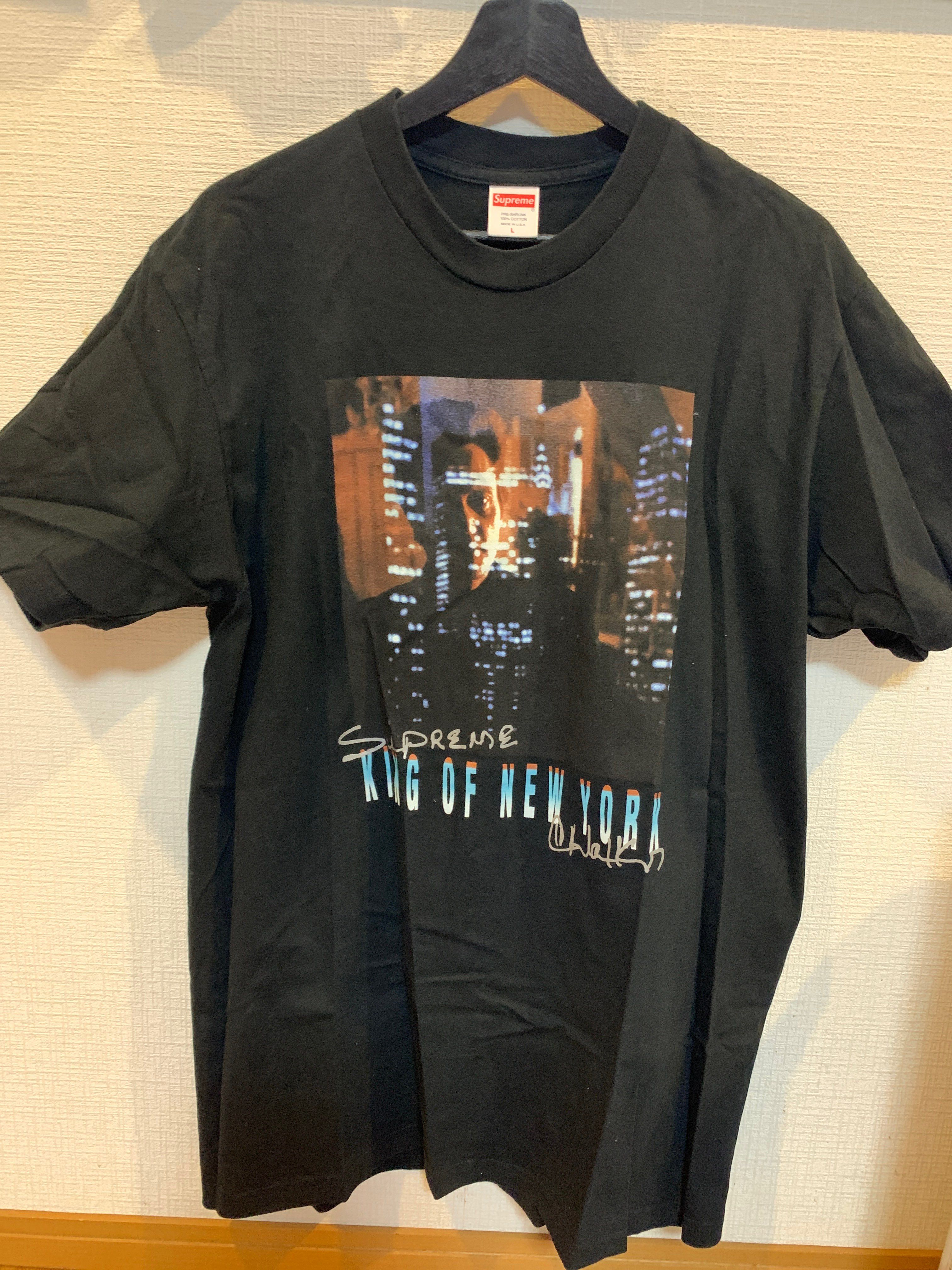 Supreme Christopher Walken King Of New York Tee "Black"