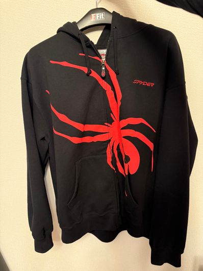 Supreme x Spyder Zip Up Hooded Sweatshirt "Black"