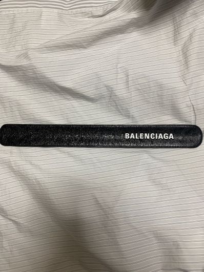 バレンシアガ レザーブレスレット