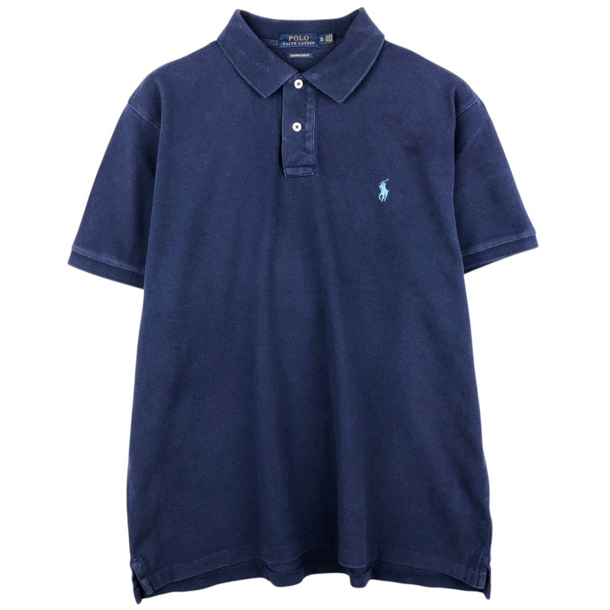 古着 ラルフローレン Ralph Lauren POLO RALPH LAUREN CUSTOM SLIM FIT 半袖 ポロシャツ メンズXL相当/eaa620762