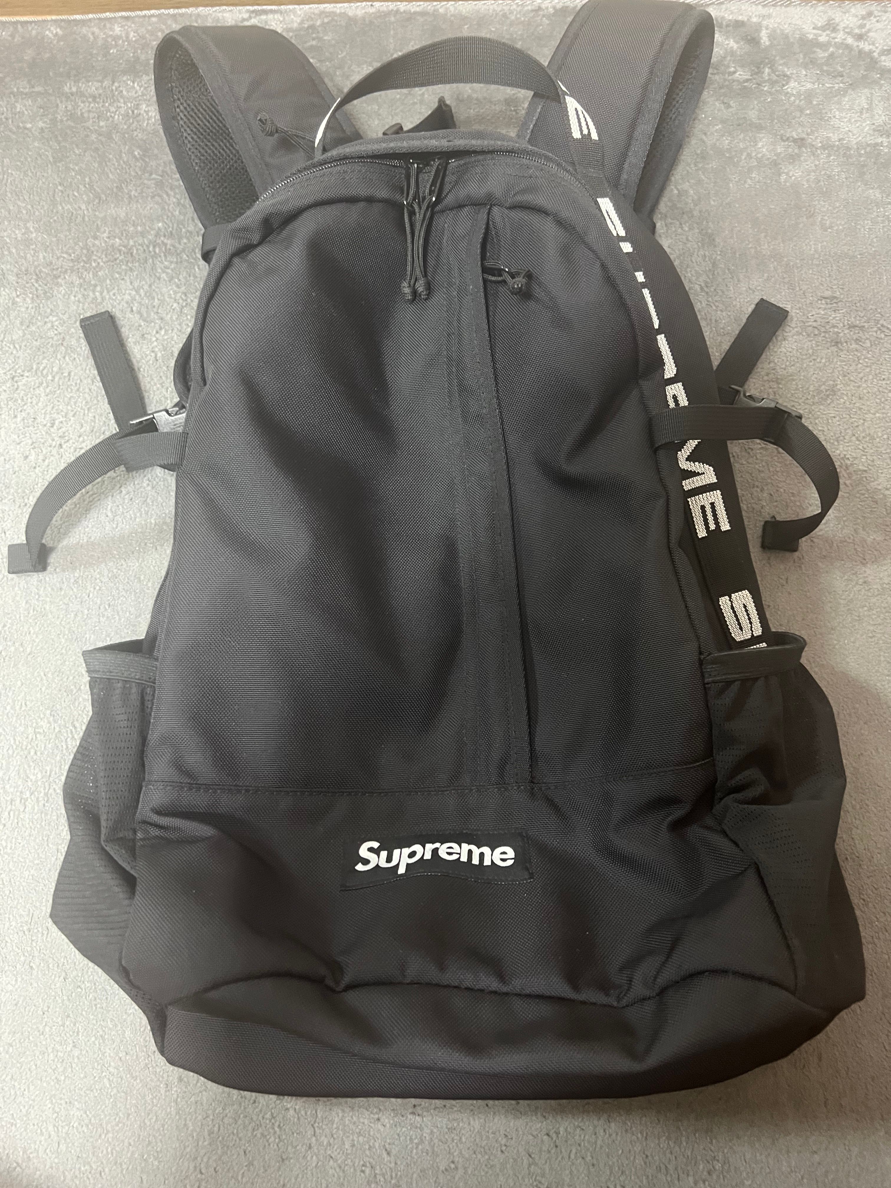 Supreme 18SS Backpack "Black"
