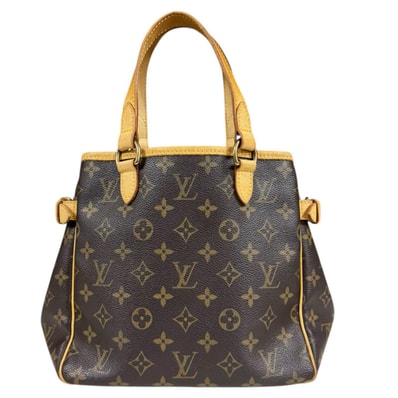 ルイヴィトン バティニョール モノグラム ハンドバッグ モノグラムキャンバス M51156 ブラウン レディース LOUIS VUITTON 中古