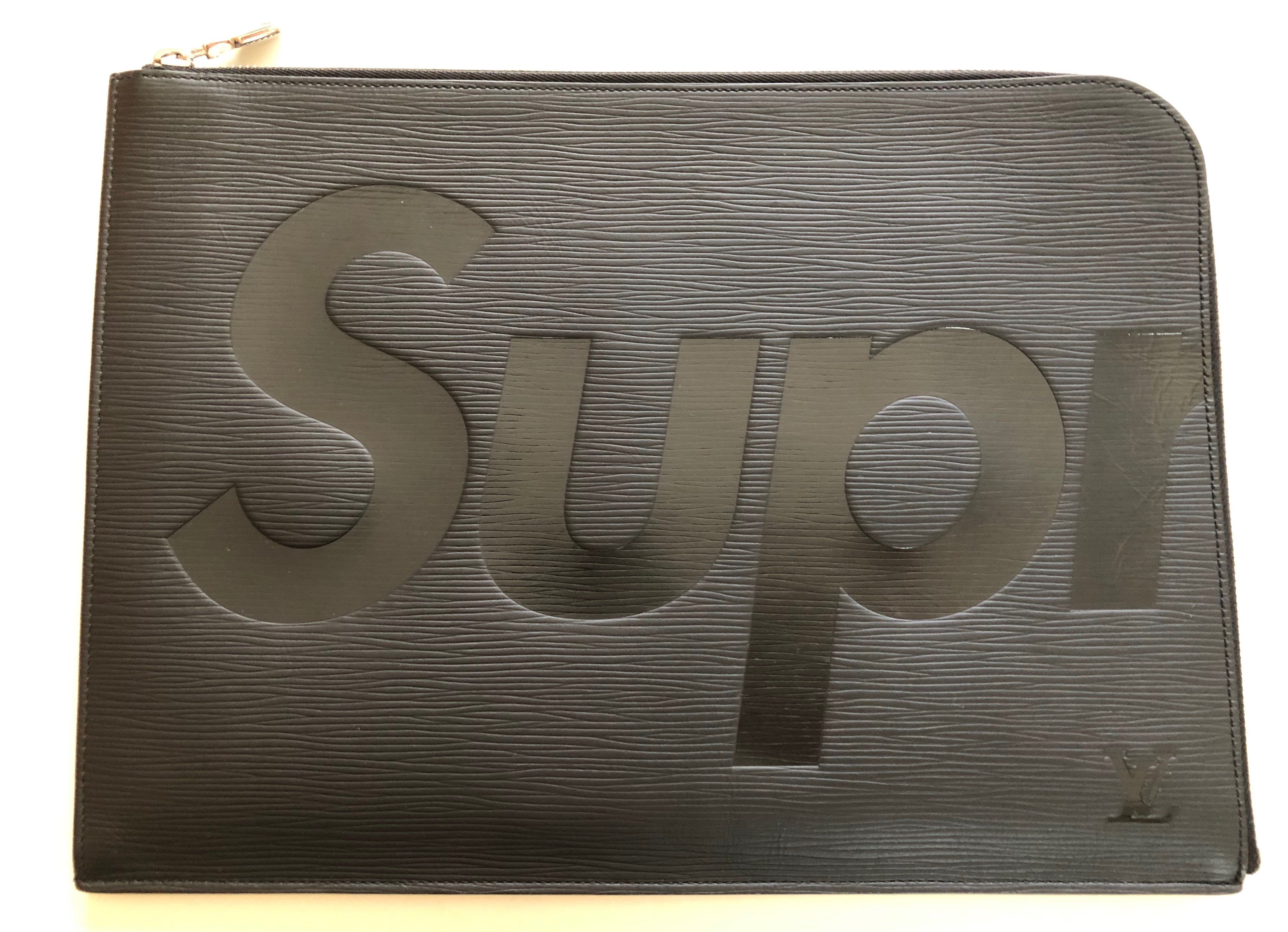 Supreme / Louis Vuitton Pochette Jour GM "Red"