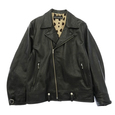 WACKO MARIA ワコマリア DOUBLE RIDERS LEATHER JACKET TYPE-2 レザー ダブル ライダース ジャケット ブラック系 M【中古】