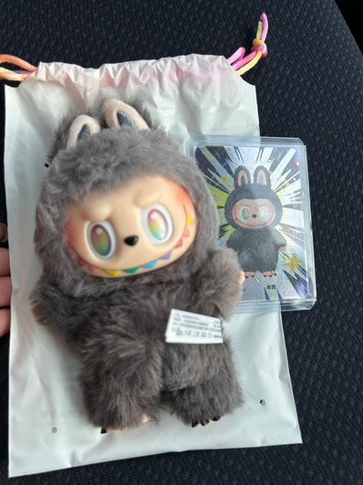 POP MART THE MONSTERS (LABUBU) Big into Energy Series Plush Pendant ID (Secret)