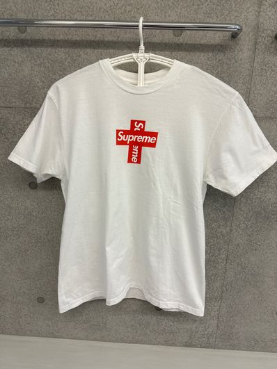 Supreme Cross Box Logo Tee "White"