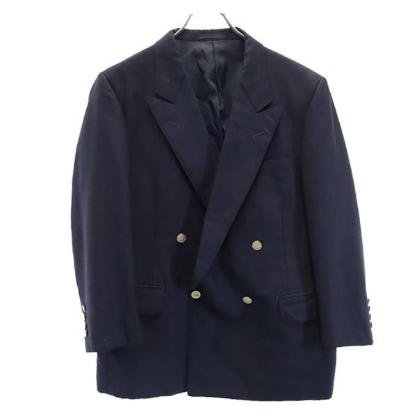 Burberrys バーバリーズ 90s モヘアブレンド ウール 長袖 テーラードジャケット 96-92-165BE4 濃紺