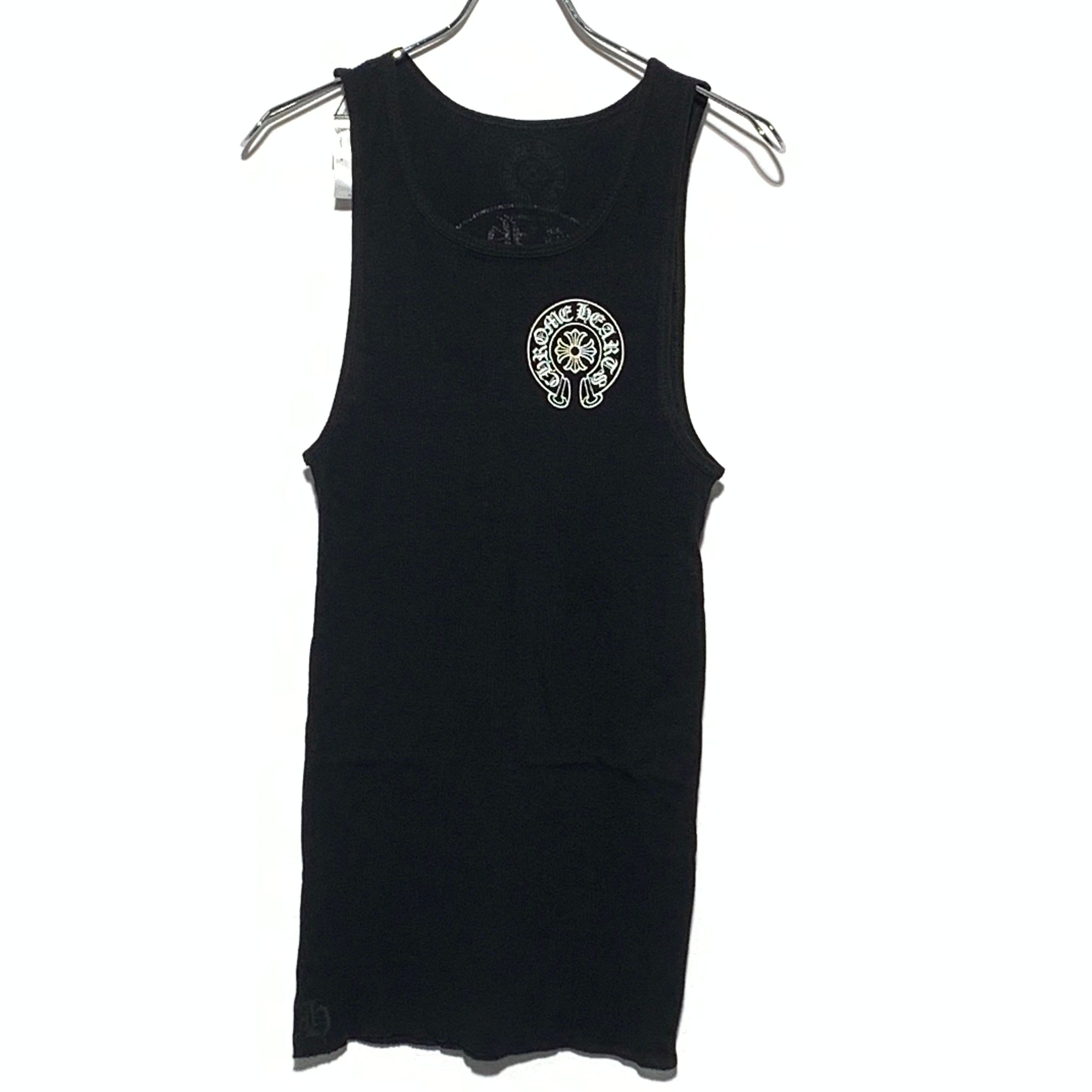 Horseshoe Tank Top Black 