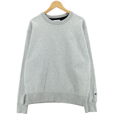 古着 チャンピオン Champion AUTHENTIC ATHLETICWEAR ワンポイントロゴスウェットシャツ トレーナー メンズL相当/eaa418840