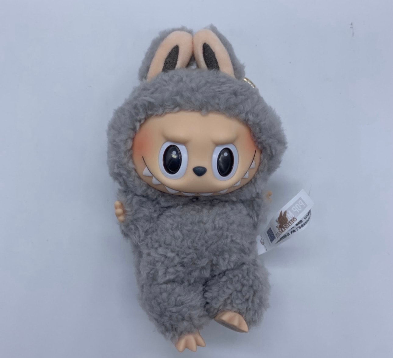 POP MART THE MONSTERS (LABUBU) Exciting Macaron Plush Series SESAME BEAN