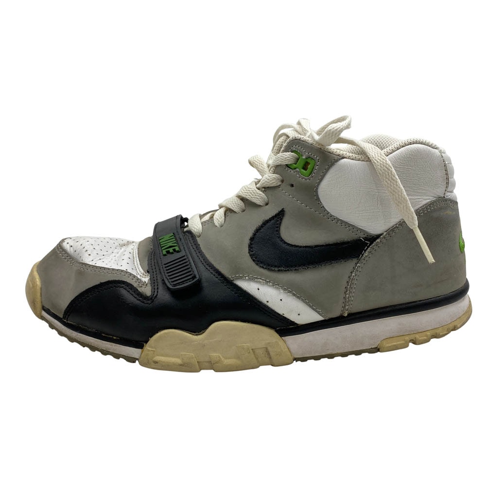 NIKE ナイキ スニーカー 317553-100 Air Trainer 1 Chlorophyll (2012) エア トレーナー 1 クロロフィル グレー系 28.5cm【中古】