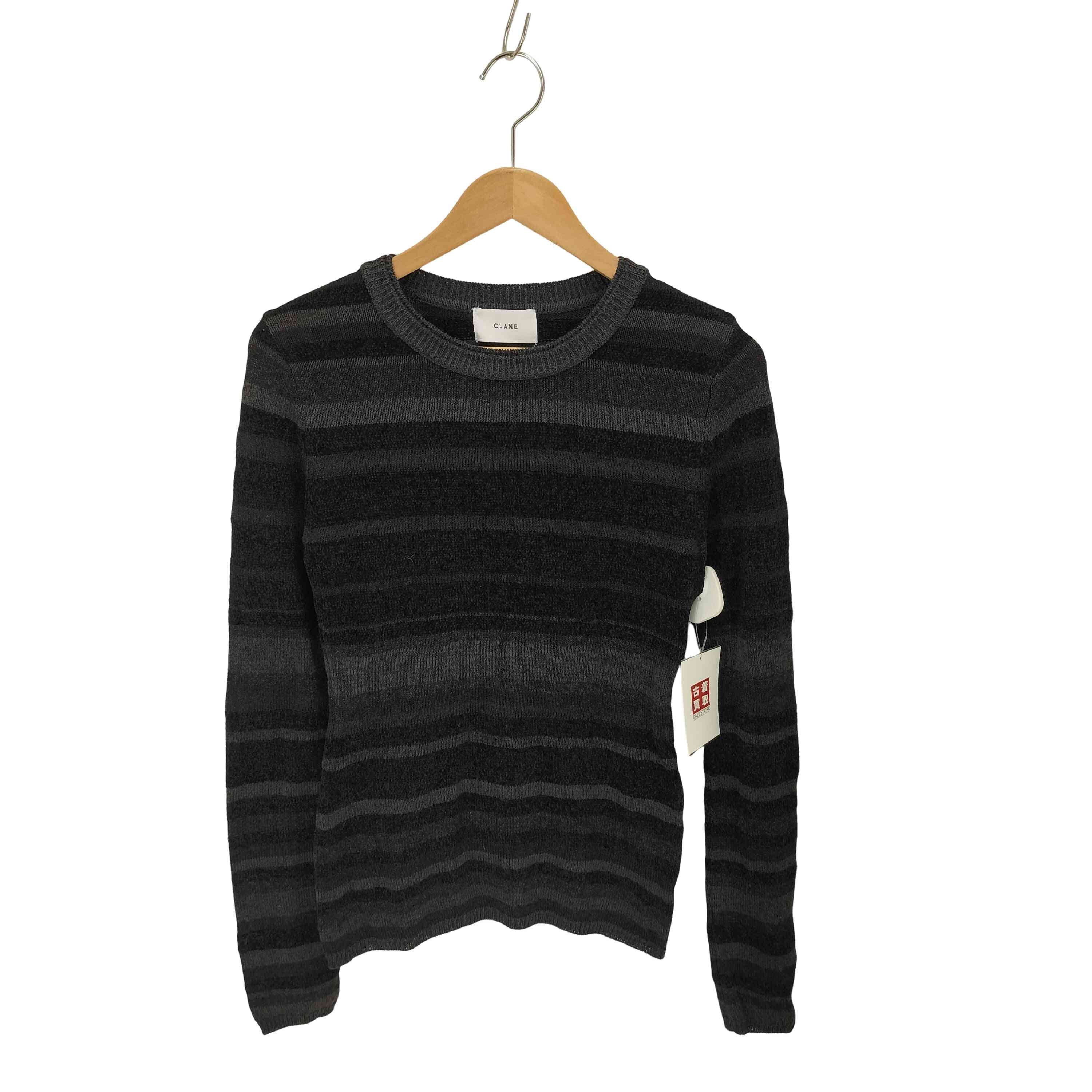 MOLE MIX BORDER KNIT TOPS【1141041851271】