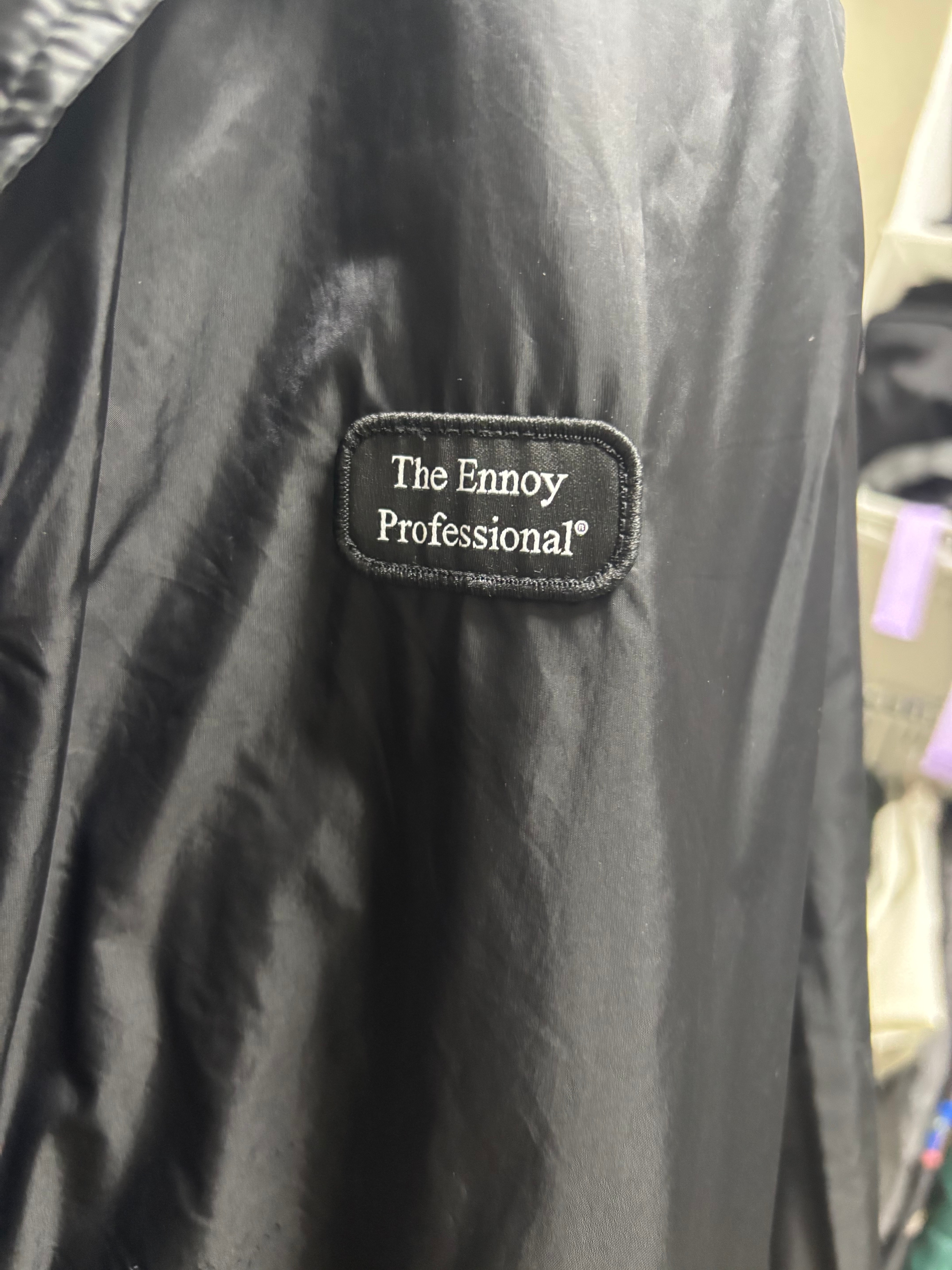 ENNOY Padded Nylon Coach Jacket "Black"