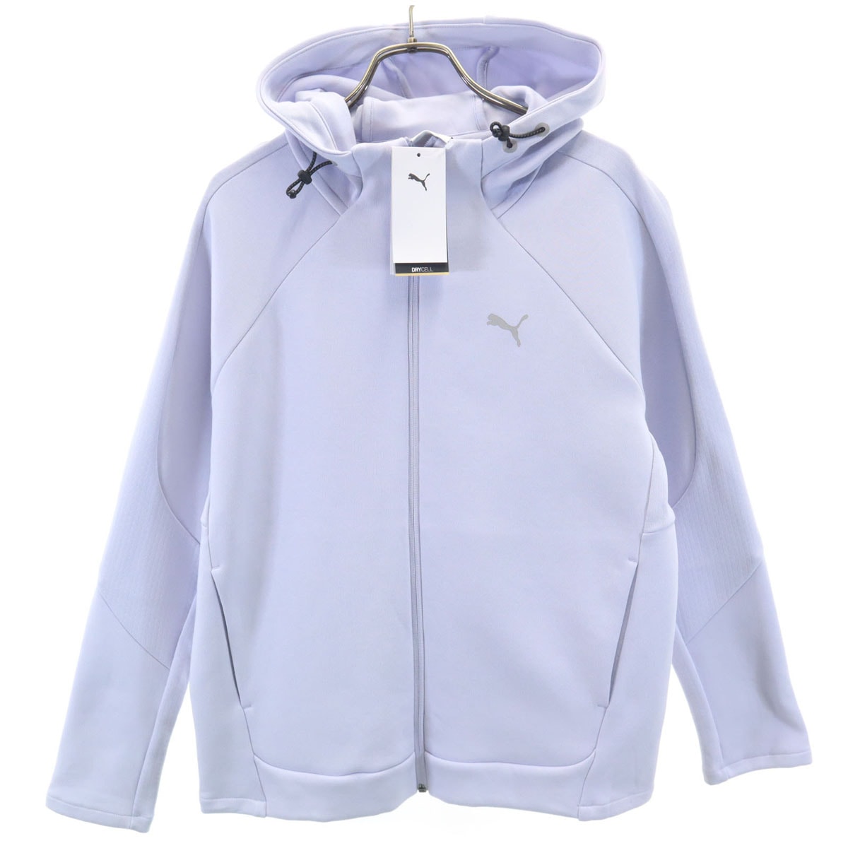 未使用 PUMA プーマ トレーニング 長袖 ジップパーカー L ブルー系 ジャージ