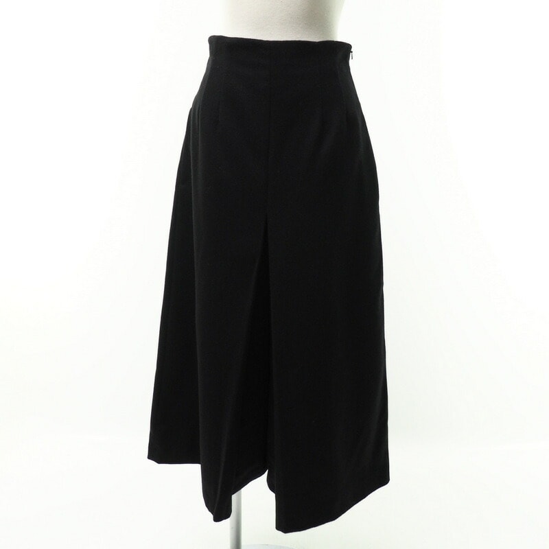 MAX MARA マックスマーラ パンツ サイズ36 ウール ワイドパンツ プリーツ ブランド古着【中古】20220620/GK7721