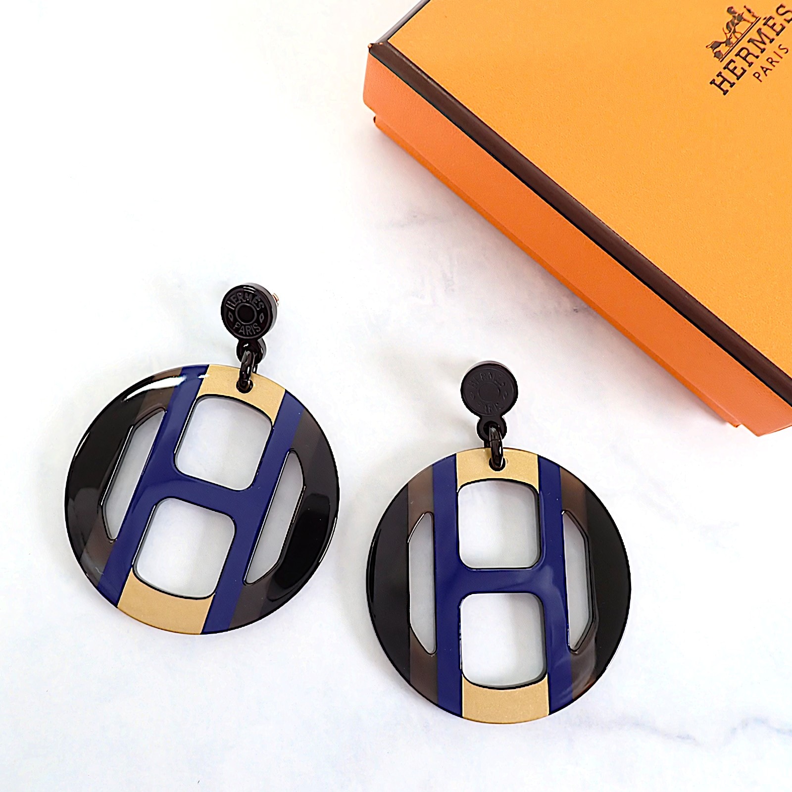 エルメス Hエキップ ピアス レディース【中古】【Aランク】