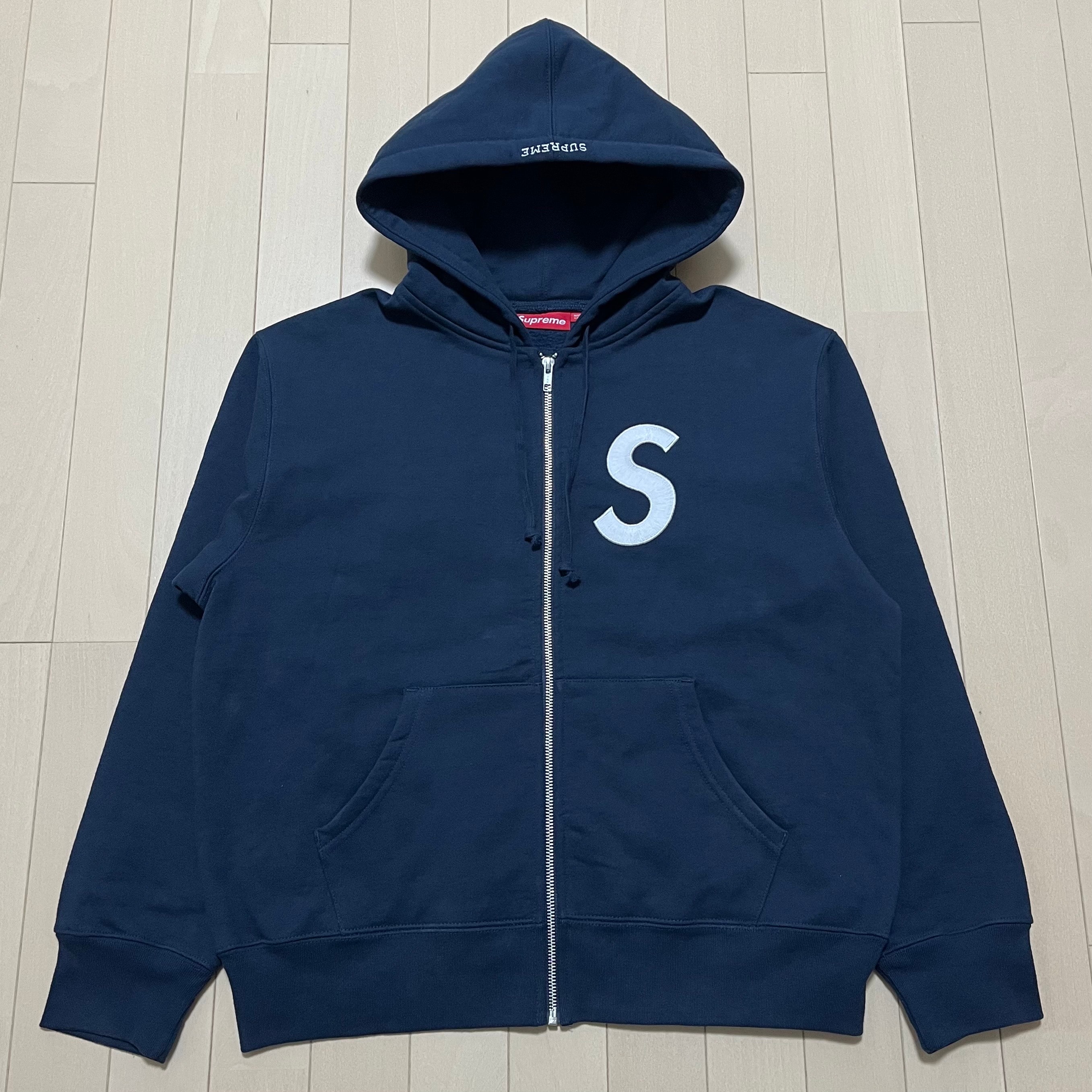 Supreme S Logo Zip Up Hooded Sweatshirt (25FW) 